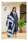 Shanaya Vol 5 By Mystic 9 Rayon Embroidery Kurti With Bottom Dupatta Wholesale Market In Surat
